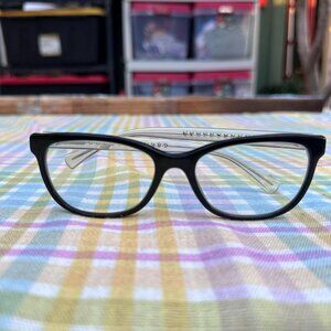 Coach Eye Glasses Black Glitter Crystal